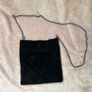 Nicolette Suede Crossbody